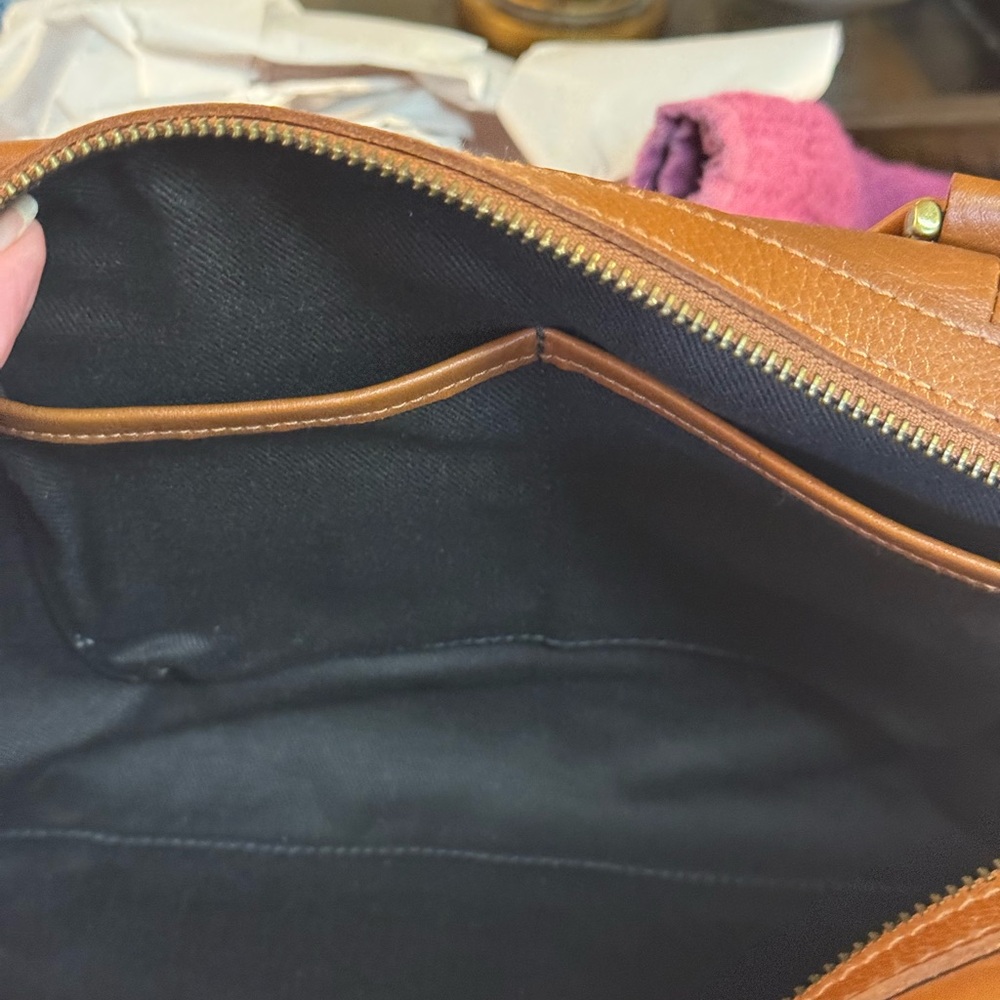 🤎 MADEWELL TAN LEATHER GLASGOW SATCHEL! - Picture 16 of 16